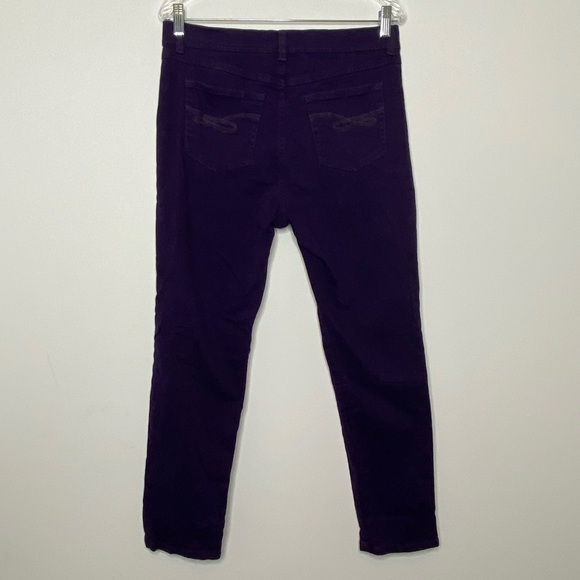 Style & Co. Petite Purple Tummy Control Jeans - Picture 2 of 8